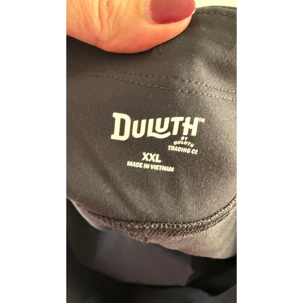 Duluth Trading Co Noga Namastash Skort Women's Size XXL Black Pockets Wicking - Picture 3 of 13